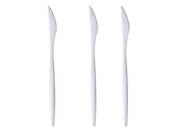 3 Unidades De Moldes Em Aço Inox 22 Cm "fino"