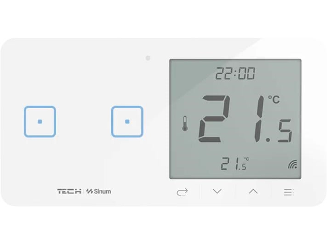 Interruptor de luz duplo com fio e dimmer de ambiente