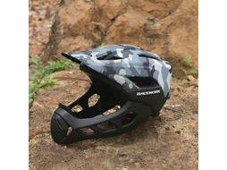 Capacete De Ciclismo Masculino Profissional, Tamanho Pequeno (58-62 Cm), Camuflado, Para Mountain Bike E Ciclismo De Estrada.