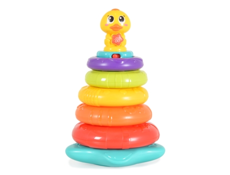 Brinquedo Empilhável Hola Little Rainbow Duck 2101