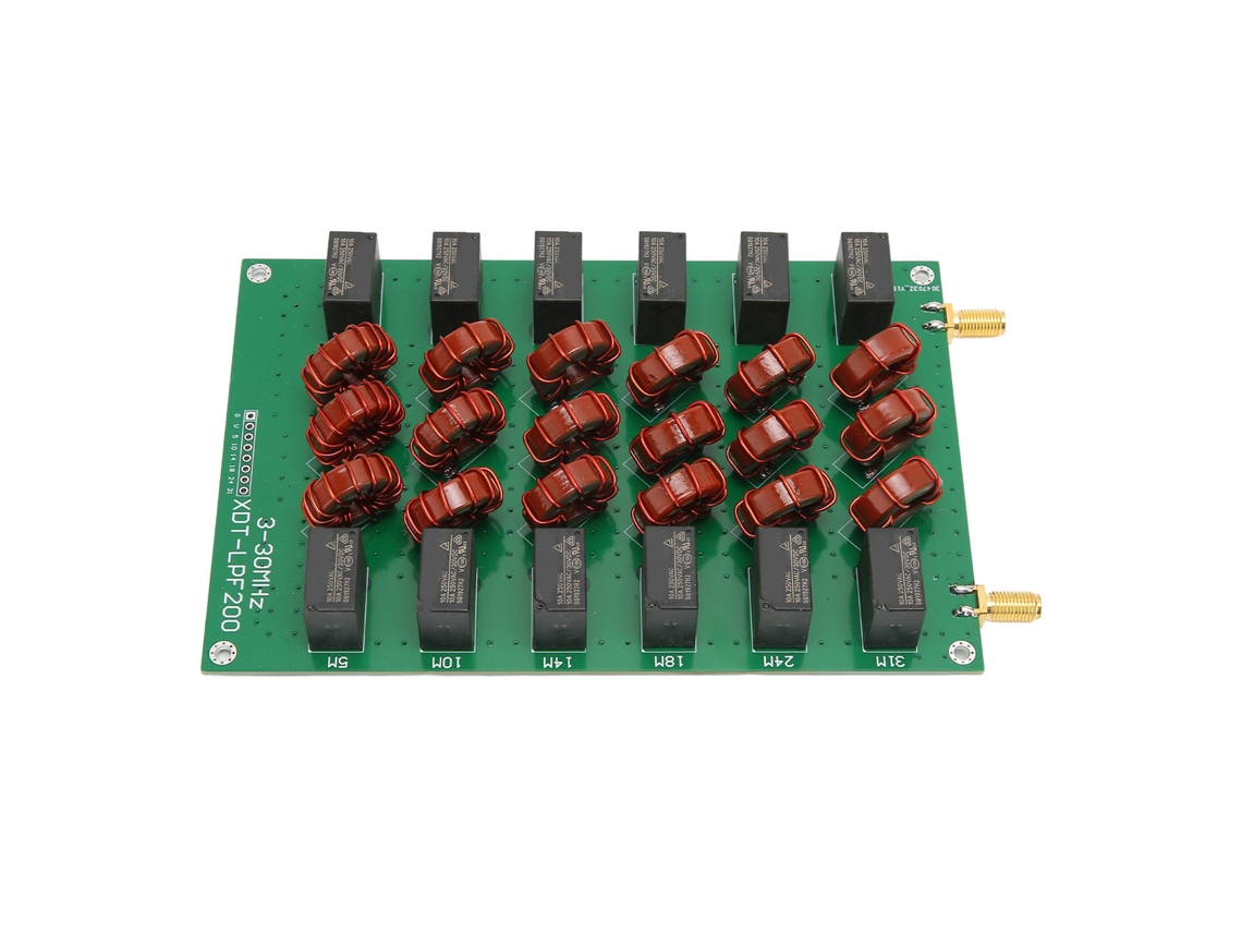 Placa de filtro passa baixa, para rádio amplificador de ondas curtas EOOCOO