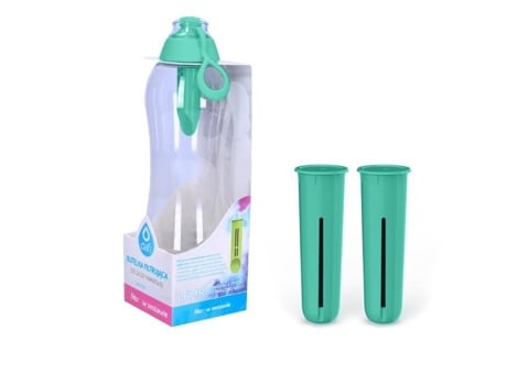 Garrafão De Filtragem De Água Dafi Original 500 Ml 3 Filtros Cor Menta