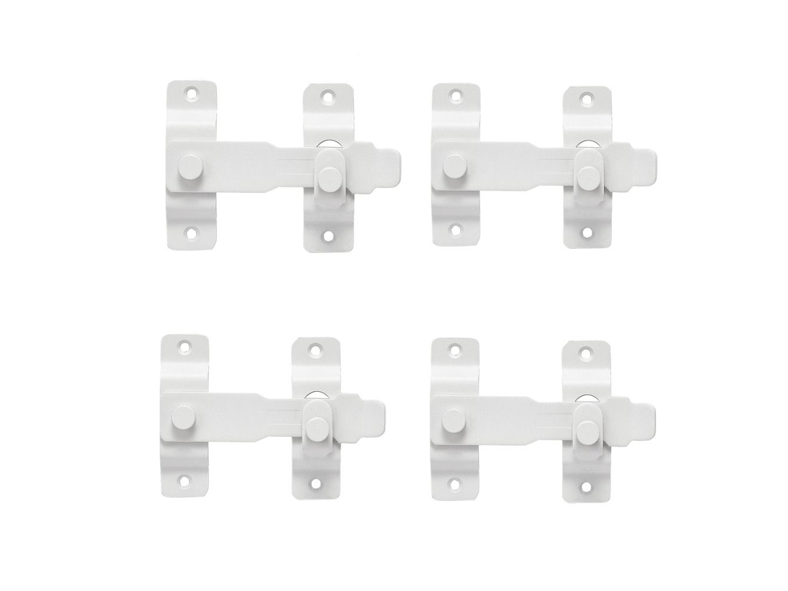 Pacote Com 4 Travas Para Porta De Celeiro Travas Para Porta De Celeiro Trava Para Portão Aquaforge