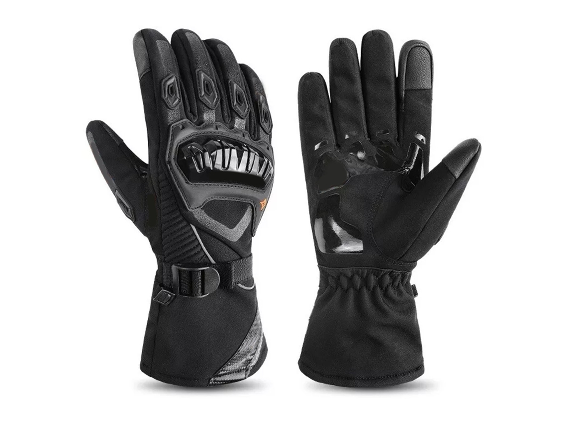 Luvas Mali de Moto com Tela Tática e Punho Duro Impermeáveis