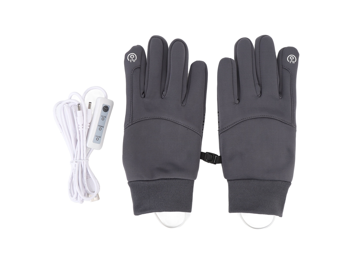 Laxiscreed Luvas Elétricas Usb Aquecidas, Resistentes À Água, Táteis, Ideais Para Ciclismo No Frio
