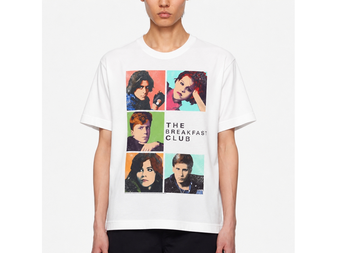Rockinstone Breakfast Club Movie Five White Adult T-shirt Size:s