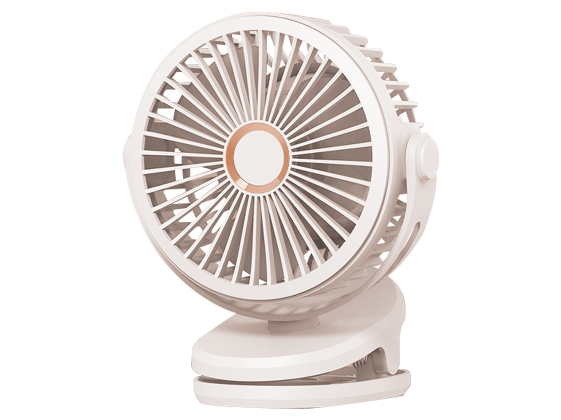 Laxiscreed Ventilador De Clip Com 4 Velocidades Ajustáveis E Giro De 720 Graus Para Circulação De Ar Eficiente