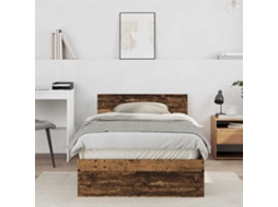 Vidaxl Estrutura Da Cama Madeira Antiga 203 X 104 X 70 Cm