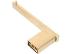 Suporte De Toalha De Parede Em Latão Com Barra De Alumínio, Resistente, Ideal Para Banheiro E Escrit Gokoco