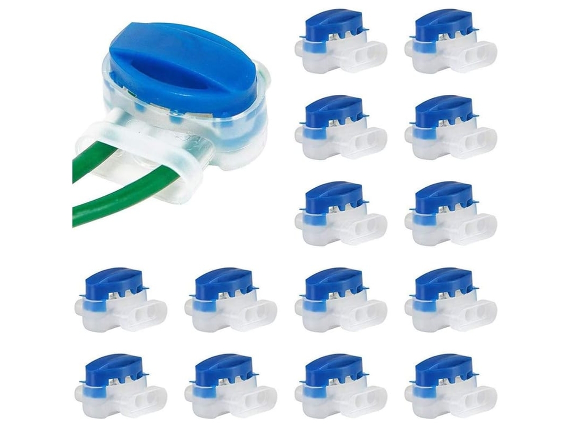 Conector De Cabo À Prova D'água 3 Vias 20 Unidades Para Cortador De Grama Robótico Irrigação Jardinagem