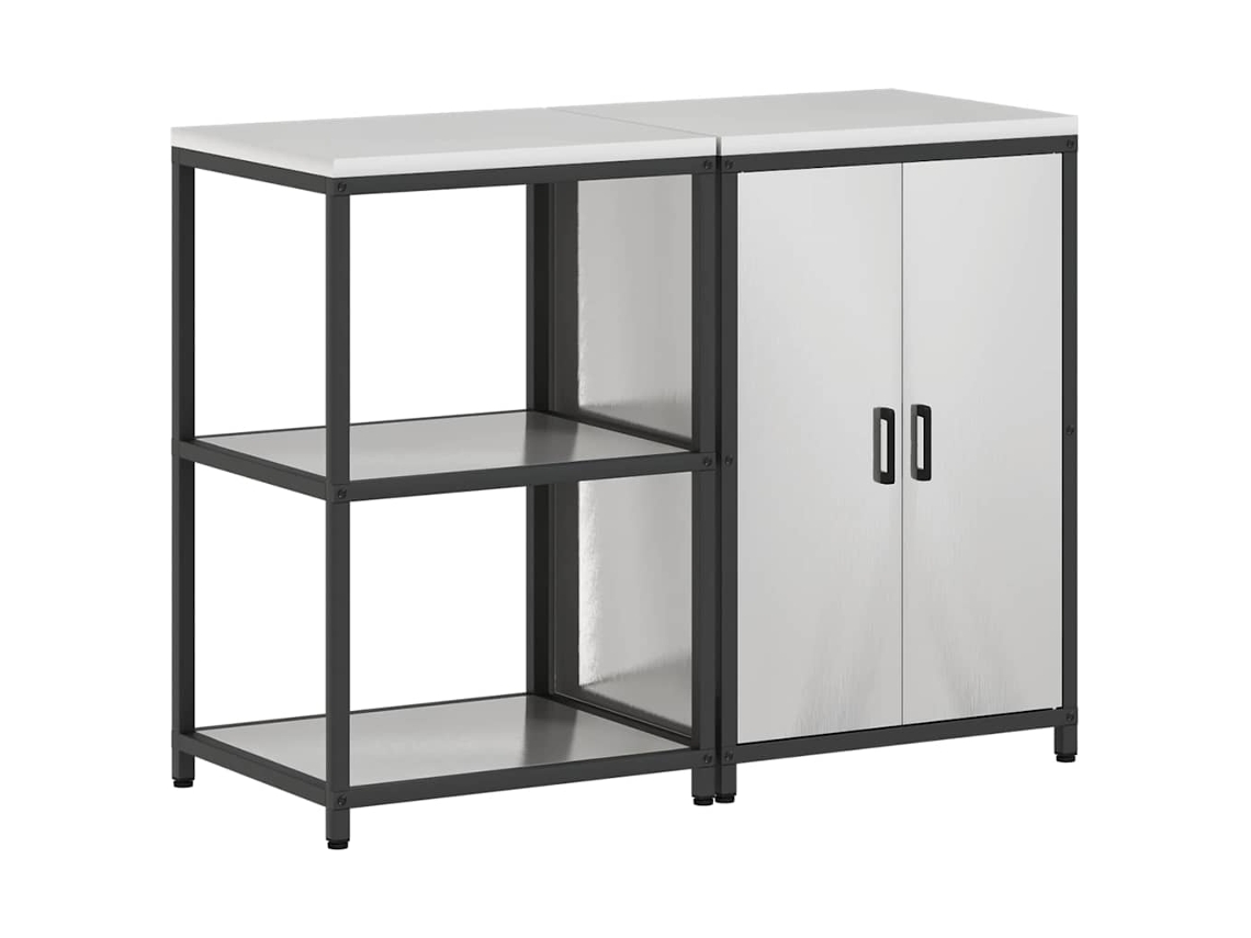 Conjunto de armazenamento de cozinha de 2 peças com porta MAISON EXCLUSIVE