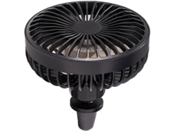 Ventilador Usb Para Carro , Preto, Abs E Pp, Mini De Resfriamento