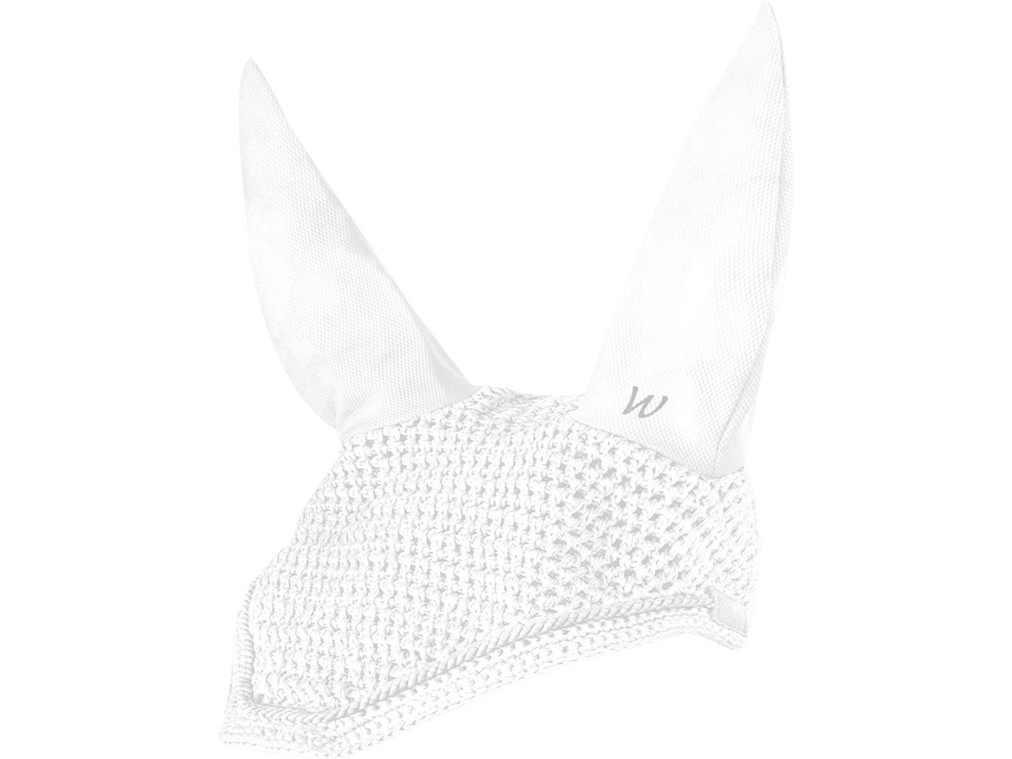 Ear Bonnet Basic Branco Ponywaldhausen