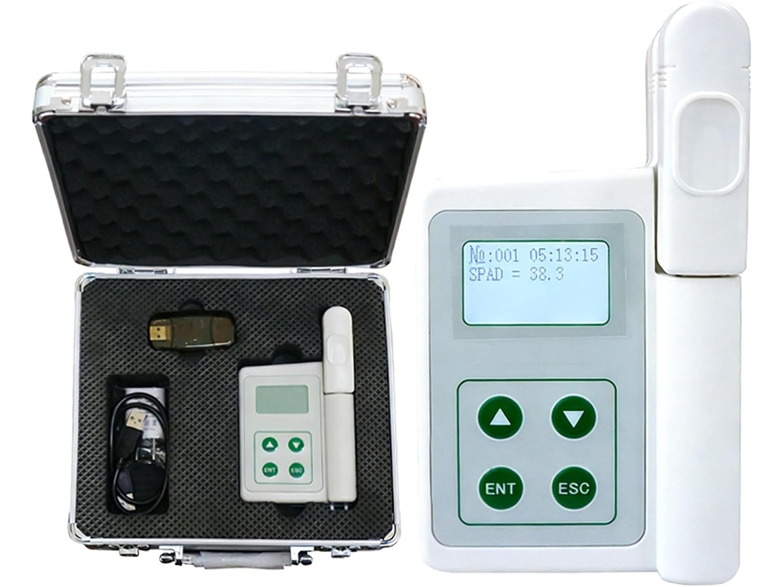 Medidor De Clorofila Portátil E Recarregável Para Detecção Do Teor Nas Folhas, Bateria 2000mah, Ideal