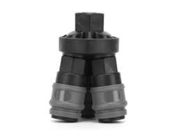 Conector Rápido De Aço Plástico C Tipo 3 Vias