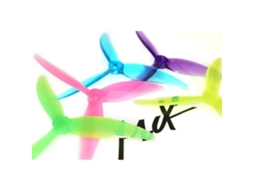 Hélice Hqprop Mck de 5,1 Polegadas com 3 Pás, Verde para Drones de Corrida Fpv Freestyle Diy. MDUG (6 Pares)