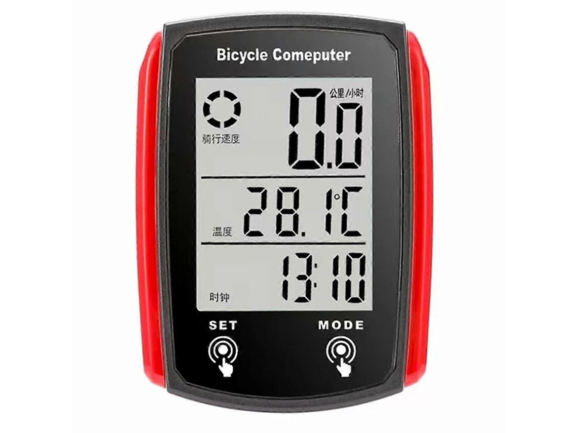 Lurelia Ciclocomputador De Bicicleta À Prova D'água, Velocímetro, Hodômetro, Cronômetro, Acessórios Para Bicicleta