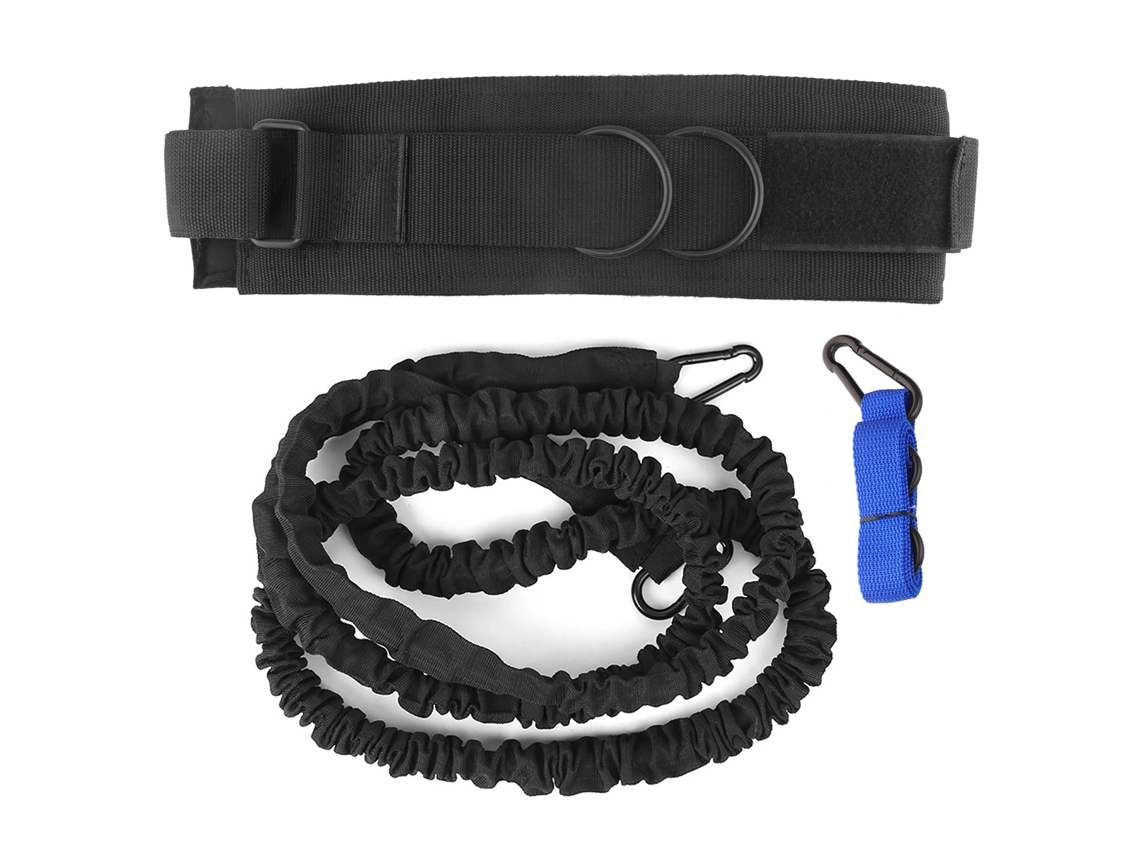 Conjunto de Faixas Elásticas de Resistência para Treino de Força e Academia AQUAFORGE
