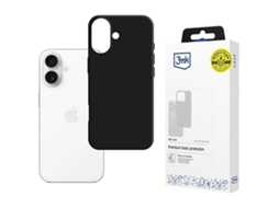 Capa 3mk Para Iphone 17 Fosca - Preta
