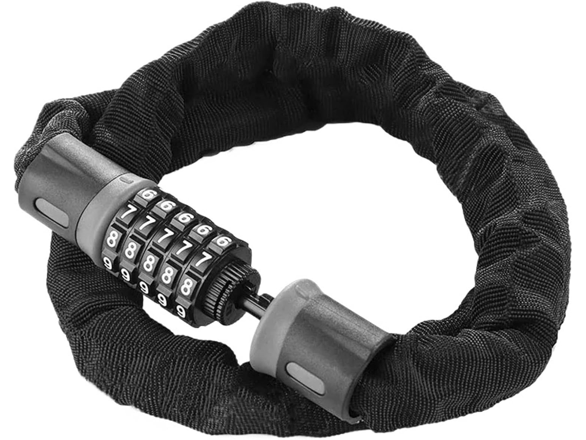 Cadeado para Guidão de Motocicleta Resistente Bicicleta Antifurto Código 5 Reforçado Uso Unidade Antifurto: