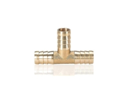 Conexão De Latão Com Espigão Para Tubos, 2, 3 Ou 4 Vias, Mangueiras Cobre Mm, 5 6 8 10 12 16 Mm E 19 Wellngs T Vias Aquaforge