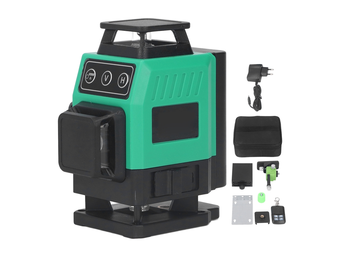 Nível Laser Verde (auto Nivelamento, 16 Linhas De Alta Precisão)