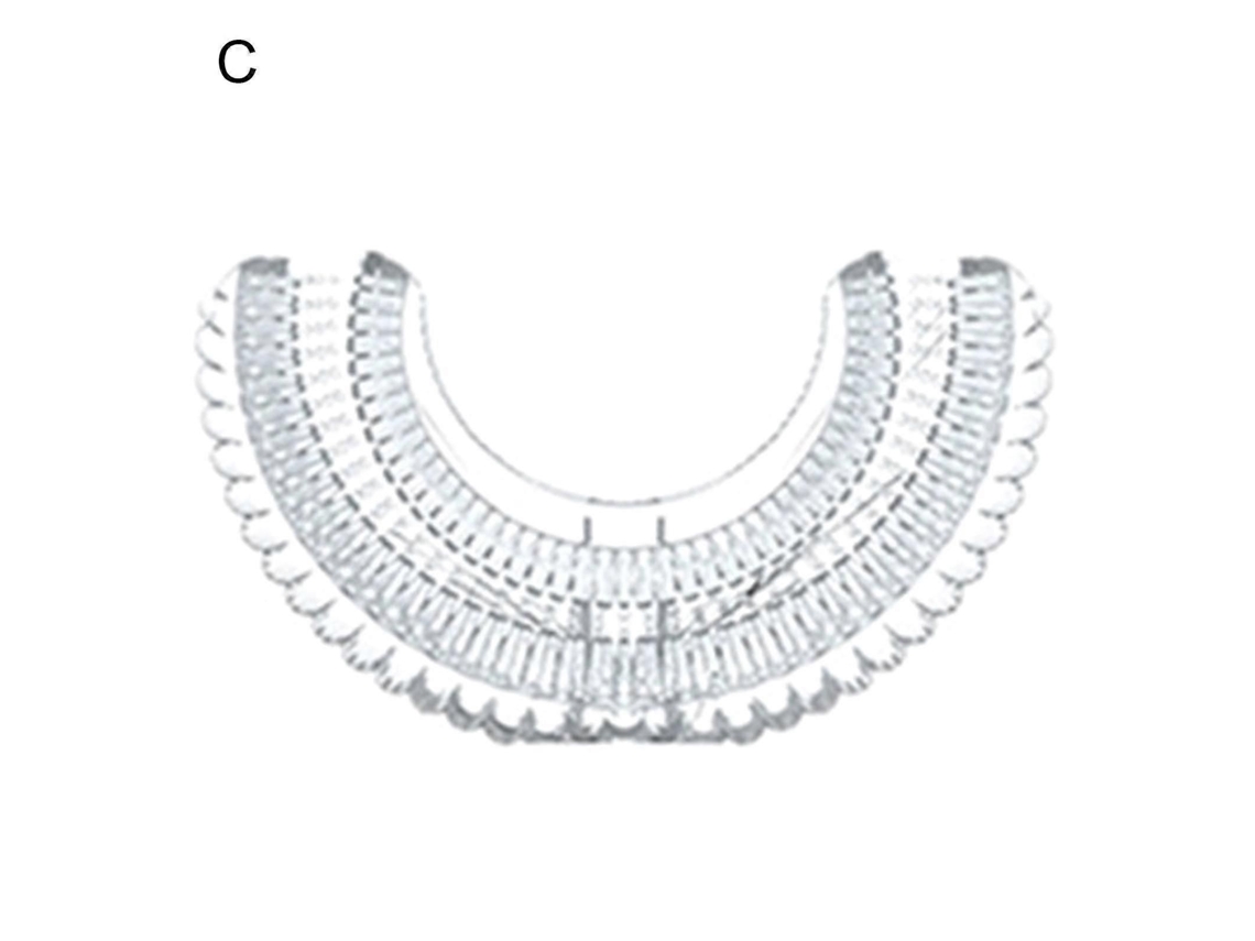 U Forma Cabeça de Escova Dentes Limpeza Profundamente Silicone 360 ​​graus Elétrica Mac Ia para Crianças Qinhai GOKOCO
