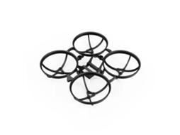 Kit de Frame Whoop Brushless Air75 Ii 75mm 1s Branco Transparente para Drone de Corrida Fpv Micro Rc MDUG