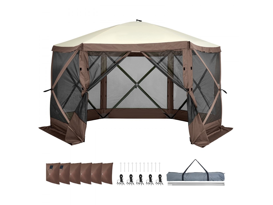 Tenda Pop Up 3,81x3,81m Para 8 Pessoas Com Proteção Uv50 Tekmaquinas