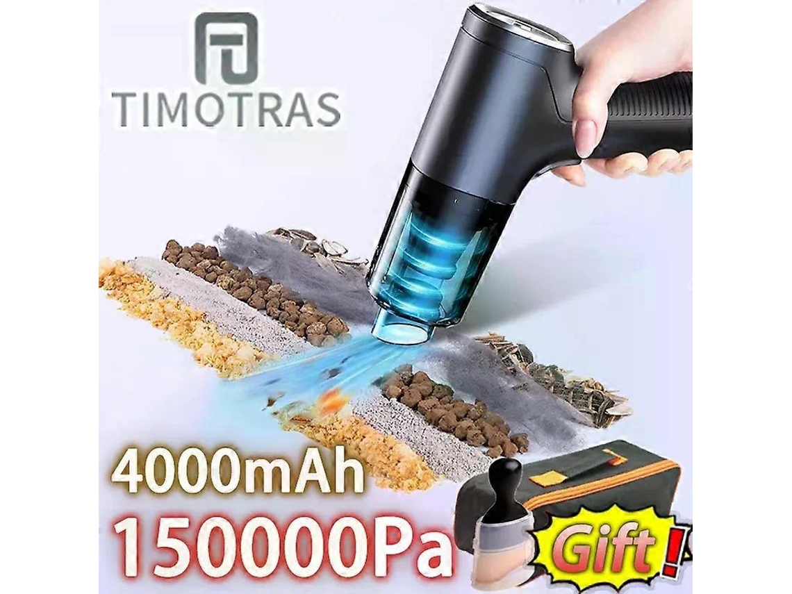 Novo Aspirador De Pó Para Carro, Aspirador De Pó Sem Fio, 4 Em 1, Bomba De Vácuo Portátil, Robô Sem Fio Para Carro, Eletrodomésti Aquaforge