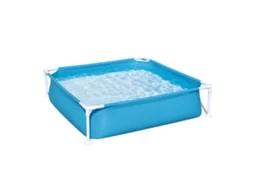 Piscina Desmontável Tubular Infantil BESTWAY My First Frame Pools 122X122X30 5 Cm Capacidade de 365 Litros