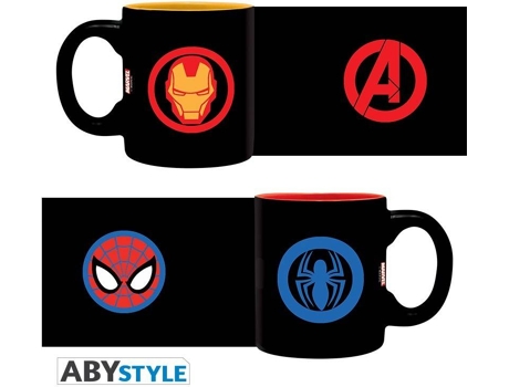 Conjunto Canecas de Café MARVEL Iron Man & Spider-Man (110 ml x2)