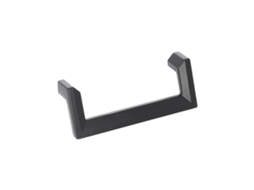 Puxador para Móveis Zamac Distância Entre Centros 96mm Verniz Preto Mate Conjunto de 25 HARDWAREXCHANGE