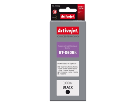 Tinteiro Activejet Preto