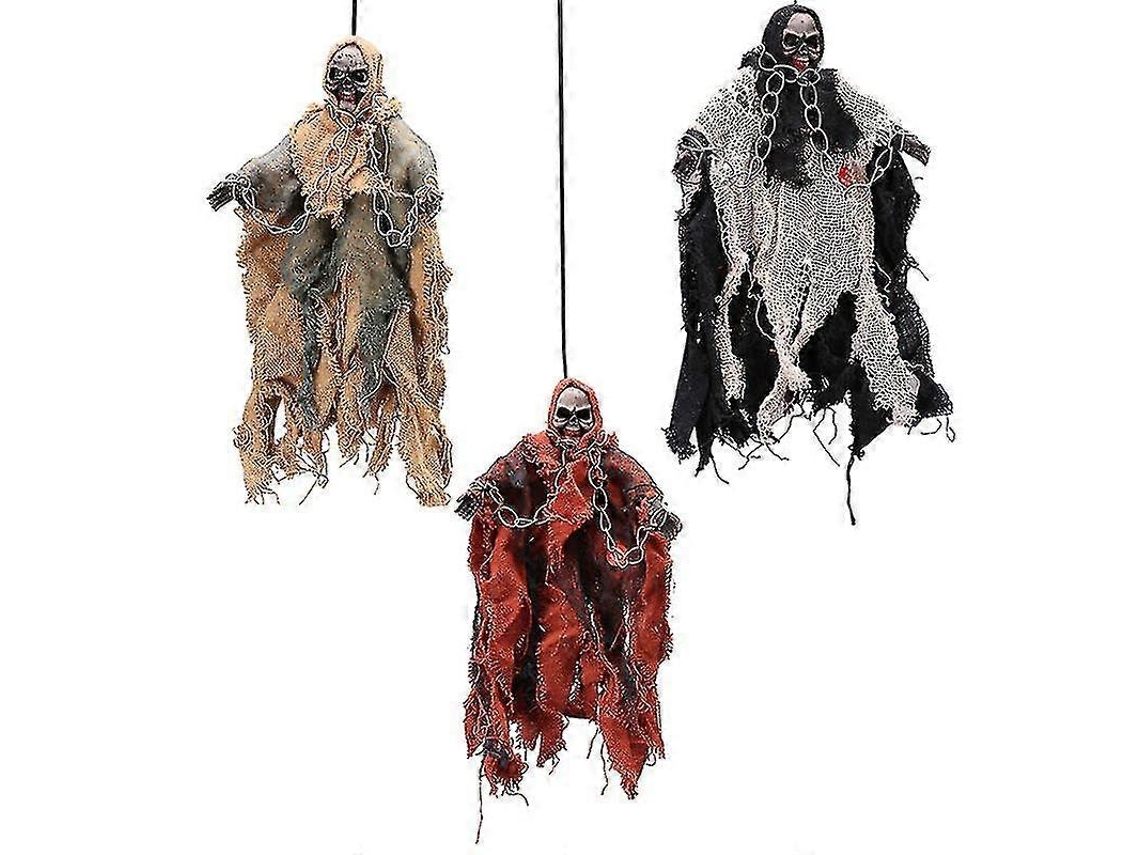 Conjunto de 3 esqueletos de Halloween
