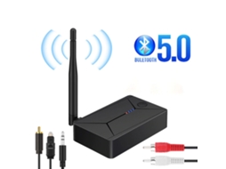 Transmissor Bluetooth de Áudio Digital Sem Fios de Fibra Óptica Coaxial / Toslink / 3.5Mm