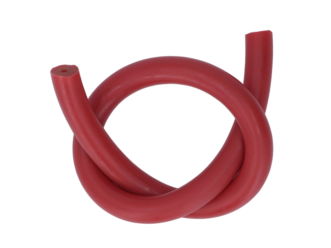 Tubo Elástico Látex Natural 3x16mm Vermelho 0.5m