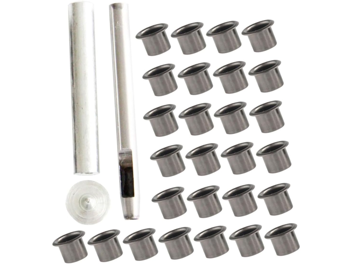 Kit de metal de ferro Ilhós com ferramentas de instalação