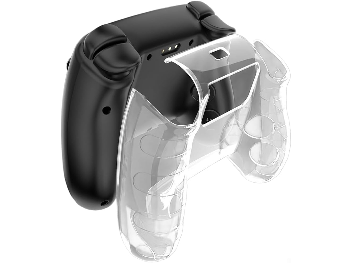 Capa Protetora Transparente Para Steam Controller 2 Com Textura