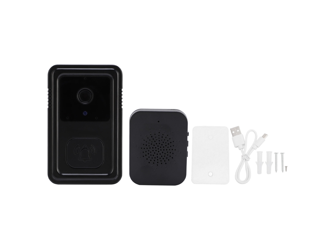 2026 câmara de Campainha Sem Fio Inteligente com Wifi 2.4g, Vídeo e Ia para Casa Inteligente