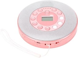 Leitor Cd Portátil Tosuny Com Bluetooth E Alto-falante, Bateria Recarregável De 2000 Mah, Microfone Embutido