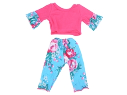 20du26 roupas para Boneca 18 Polegadas Blusa e Calcinha Estilo Elegante Acessório de Boneca