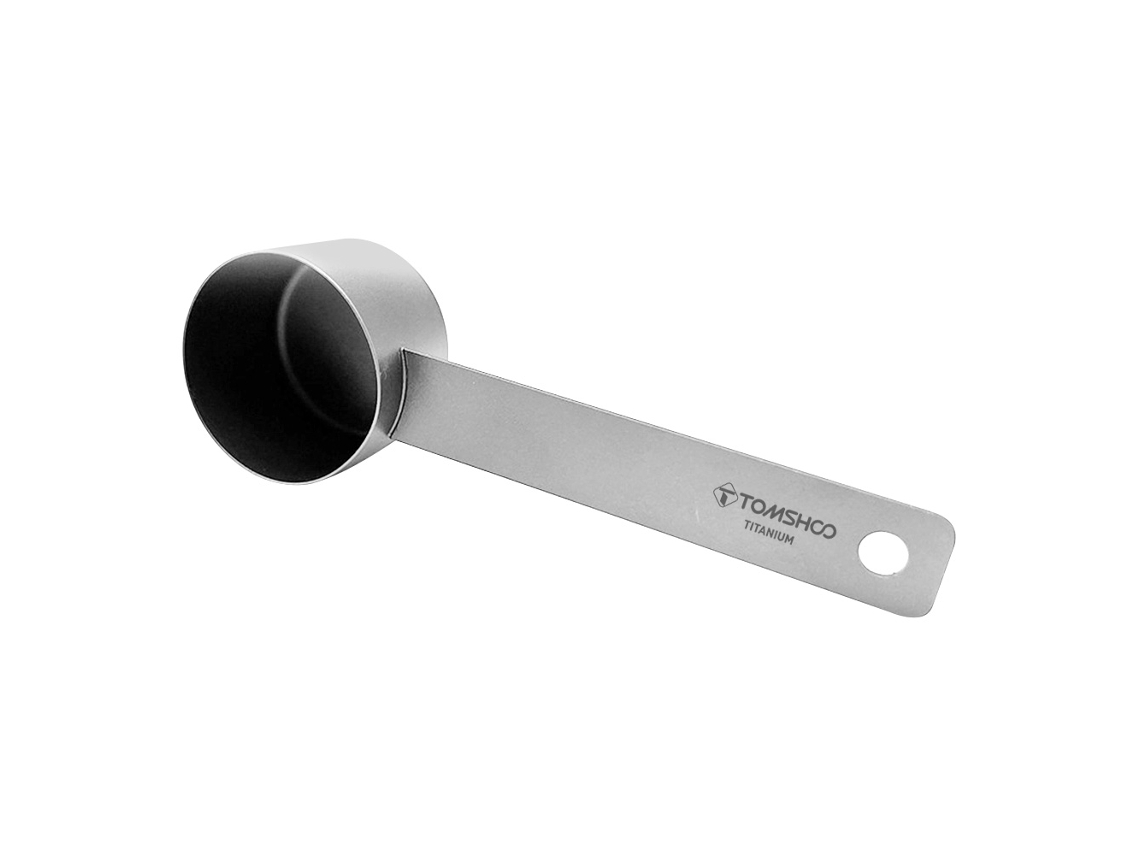 Colher de Café Metal Ti 8g com Alça Curta/longa