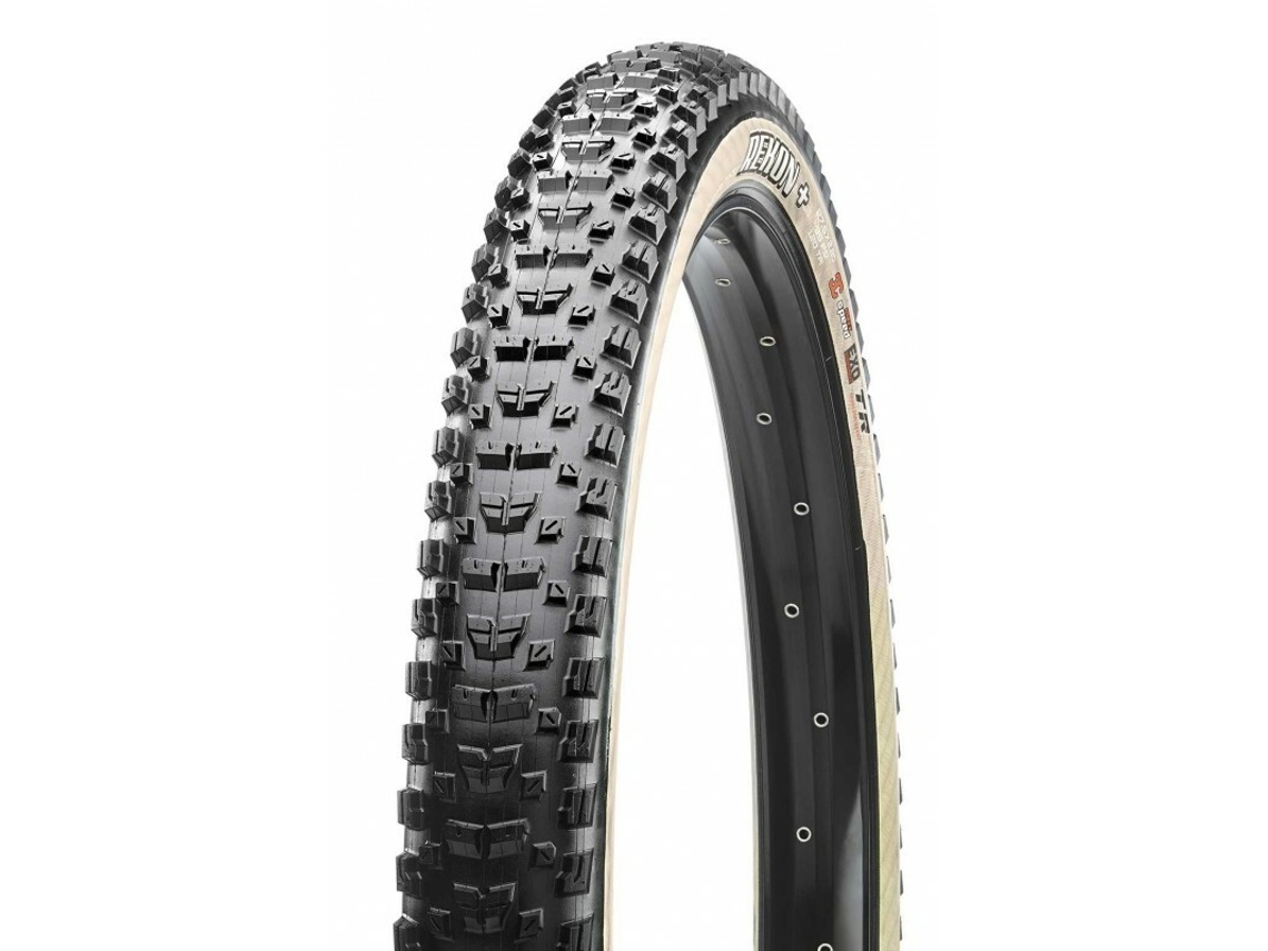 Pneu macio Maxxis Rekon+ 27.5x2.80 3c Terra / Exo / Tubeless Ready / tanwall