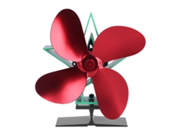 Laxiscreed Ventilador Para Lareira Com 4 Pás, Sem Necessidade De Energia, Para Melhor Circulação De Ar