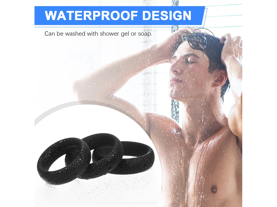 Anéis De Pênis Para Atrasar A Ejaculação Brinquedos Sexuais Masculinos De Silicone