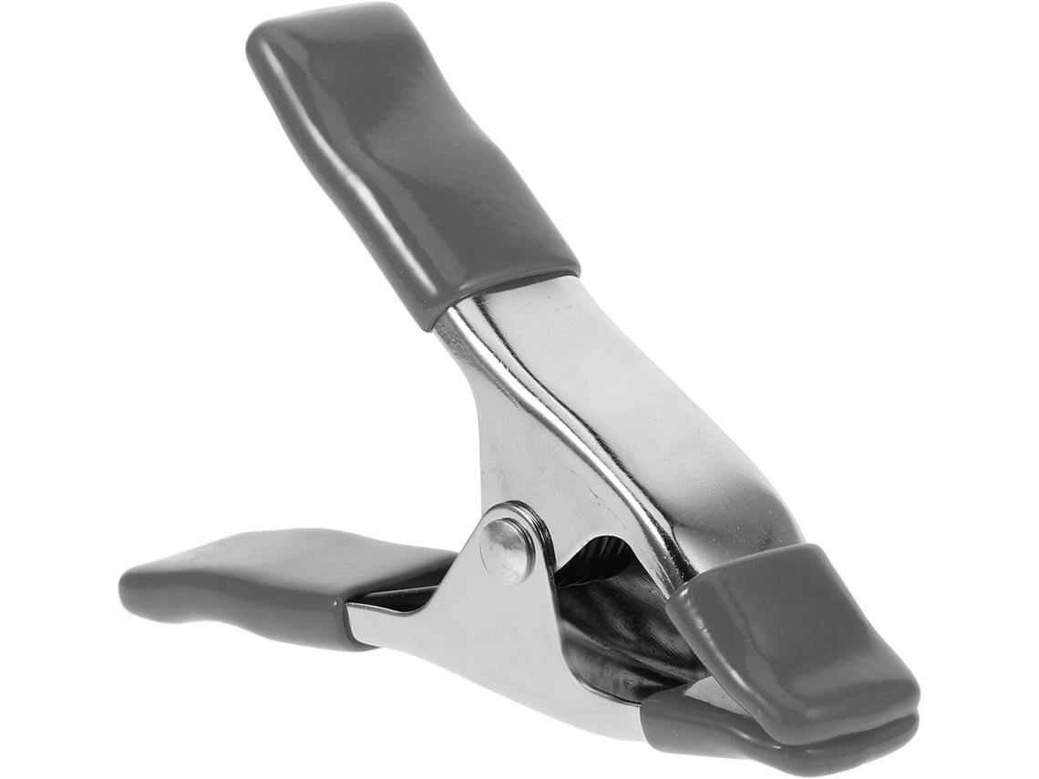 Grampo De Mola Aço Inoxidável Reforçado 15 Cm (6 Polegadas) Com Proteção Em Pvc. Leve Para