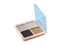 Palette De Sombras De Olho 4 Cores Mini Duradoura Para Casa E Viagem Sunflare