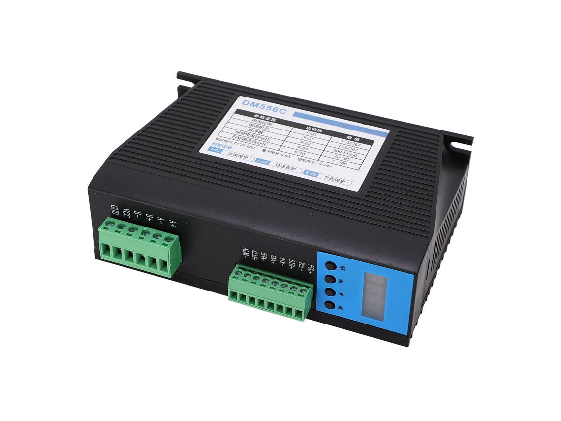 Controlador De Motor De Passo Digital Com Display Led 4 Dígitos Driver Dc 18‑80v