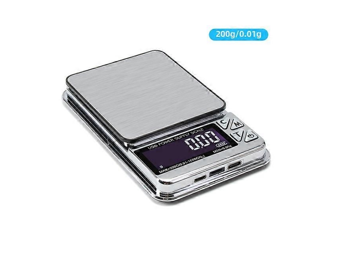 Balança de Joias Digital GOKOCO com capacidade de 1000g/600g e carga USB